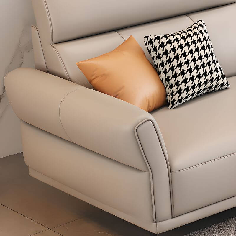 Luxurious cushioned seat sofa for relaxation