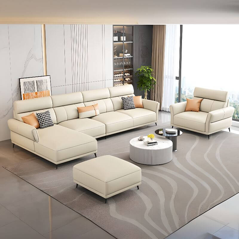 Durable pine wood sofa with vibrant upholstery