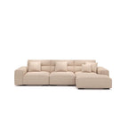 Comfortable seating arrangement with sofa recliner