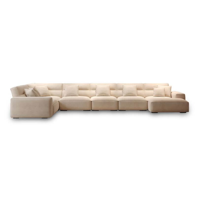 Sofa with concealed support feature