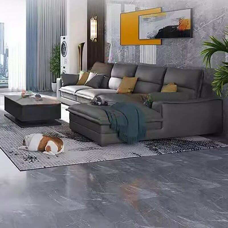 L-Shape Right Hand Facing Sofa Recliner Main image