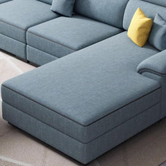 Comfortable seating area with sofa