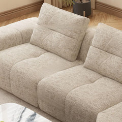 contemporary L-shaped sofa