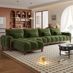 Stunning Interior Decor with L-Shape Sofa