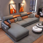 Stylish L-Shape Sofa Decor