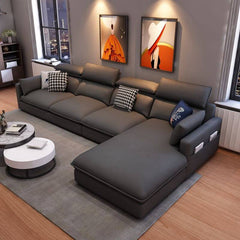 L-Shape Sofa Chaise Front View