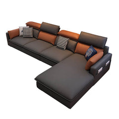 L-Shape Sofa Chaise in Living Room