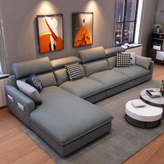 L-Shape Sofa Chaise Front View