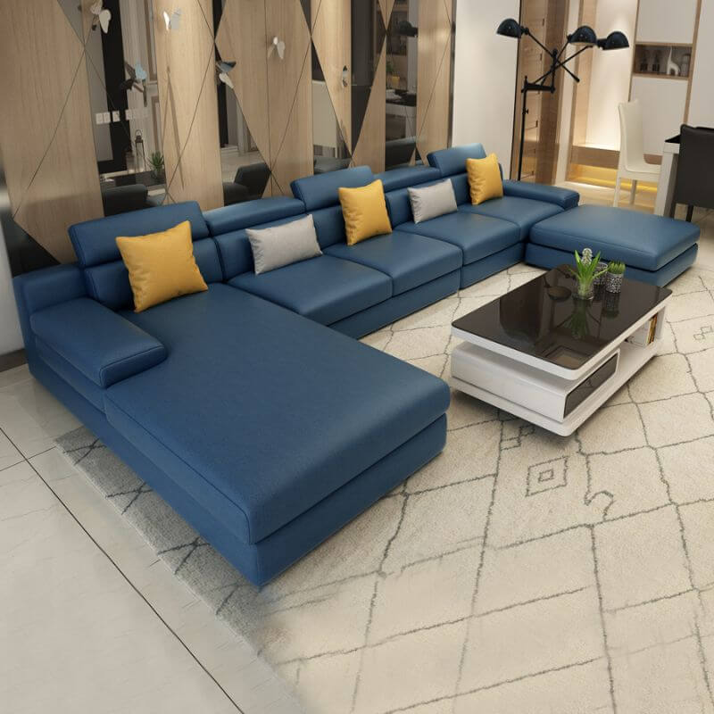 L-Shape Sofa Chaise in living room Main image