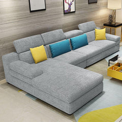 L-Shape Sofa Chaise in living room