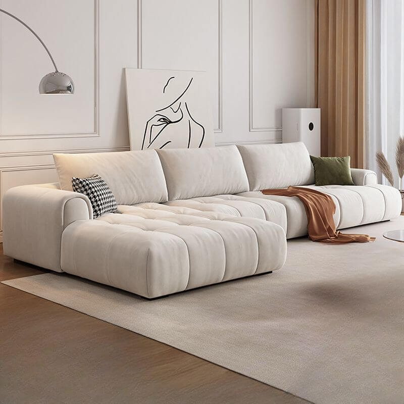 L-Shape Sofa Chaise in living room