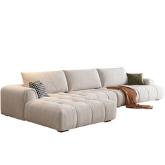 Relaxing area with L-Shape chaise sofa