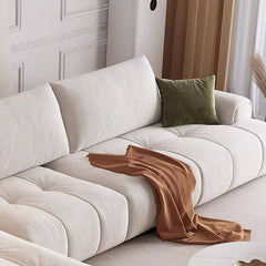 Cozy nook design of L-Shape chaise