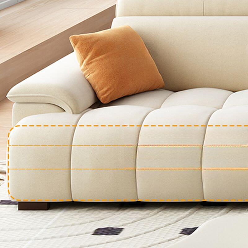 Left hand facing chaise section