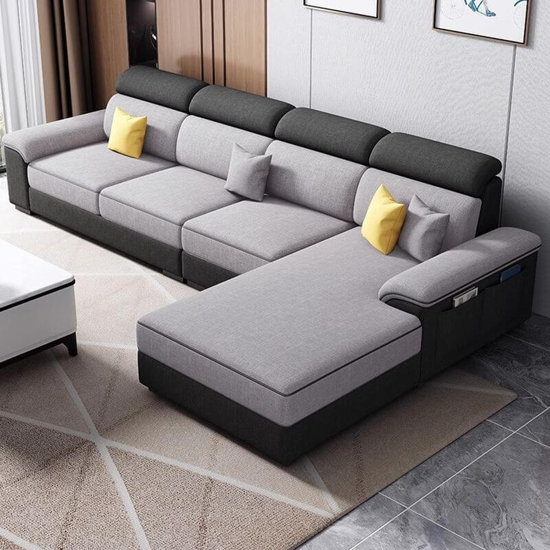 Comfortable L-Shape Sofa design