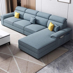 Stylish L-Shape Sofa in contemporary decor