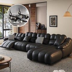 L-Shape Sofa Chaise Side View