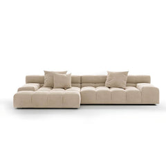 L-Shape Sofa Recliner with concealed support