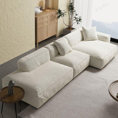 Durable construction of the upholstered sofa