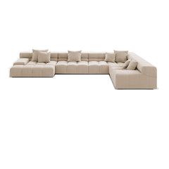 L-Shape Sectional Sofa Tan