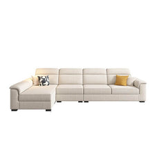 Elegant upholstery of sofa couch