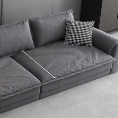 Contemporary sofa arrangement in home decor