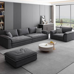 Comfortable sofa chaise in stylish interior