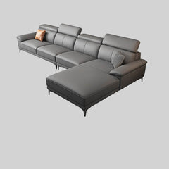 Comfy sofa with chaise lounge