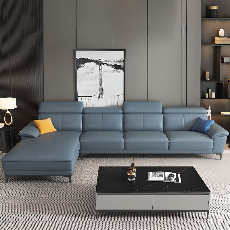 Stylish straight sofa design