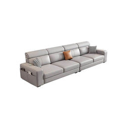 Sofa with integrated charging port