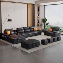 U-Shape Sectional in Dark