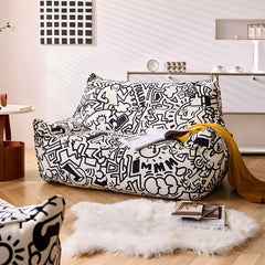 Stylish bean bag chair for living room