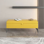 Modern Decor Featuring Large Modern Storage Faux Leather Rectangular Ottoman