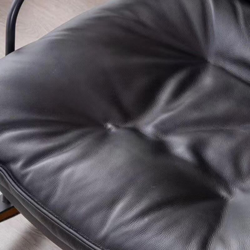 Comfy upholstery of rocking chair