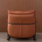 Stylish living room with rocking chair