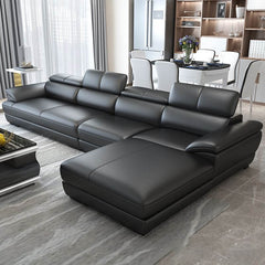 Modern Leather Sectional Seating