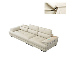 Mid-Century Modern Sofa with Pocket Storage