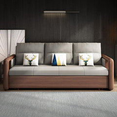 Space-saving modern sofa for apartments