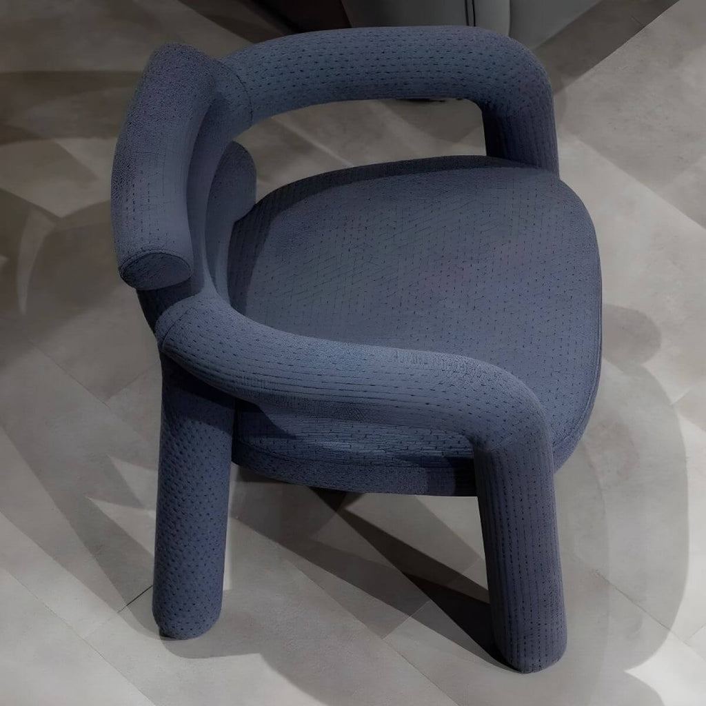 Fashionable armchair in a modern interior