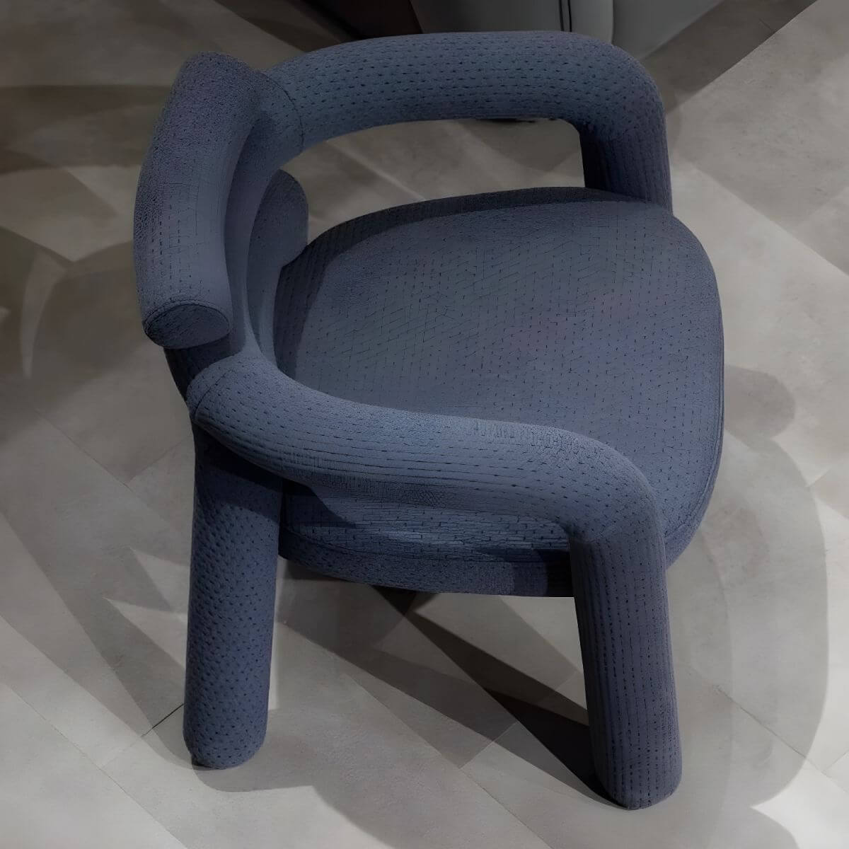Fashionable armchair in a modern interior