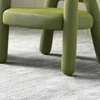 Cozy reading nook with stylish arm chair