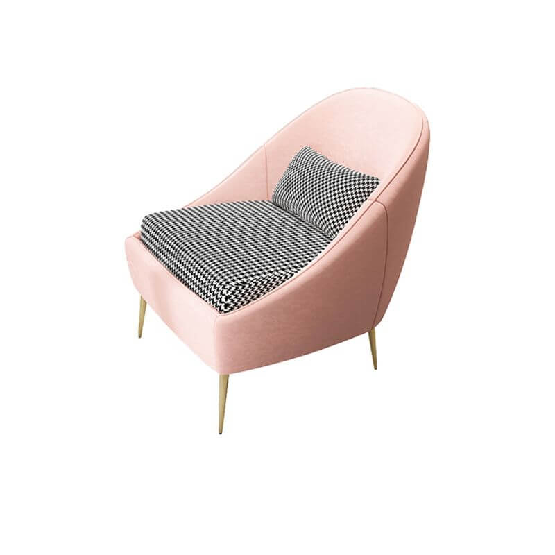 comfortably designed armless chair