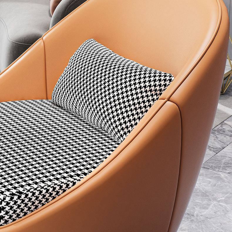 upholstered cushion back of chair