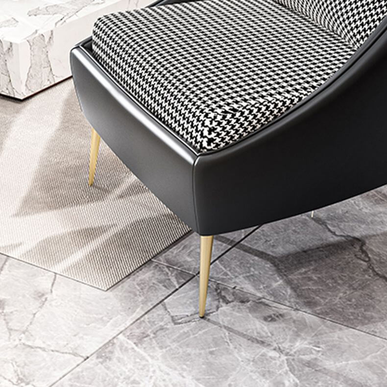 contemporary design armless chair