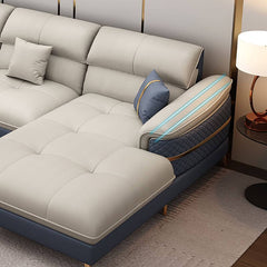 Versatile seating arrangements with modular sofa