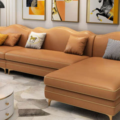 durable leather sofa for contemporary homes