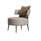 Stylish armless chair in a chic office setting