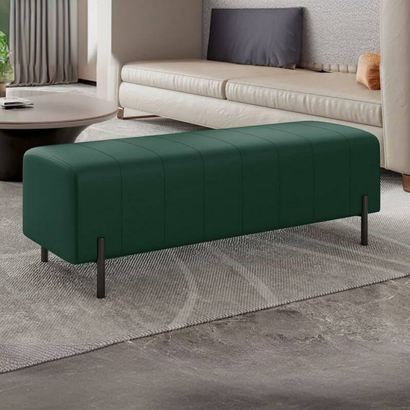 Pink Rectangular Ottoman Design