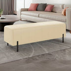 Yellow Modern Footstool