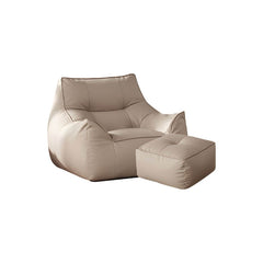 Comfortable bean bag chair in modern decor